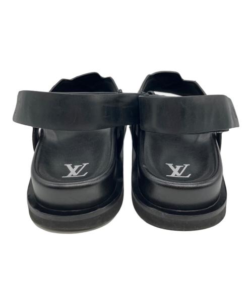 LOUIS VUITTON（ルイ ヴィトン）LOUIS VUITTON (ルイ ヴィトン) サンダル ブラック サイズ:6の古着・服飾アイテム