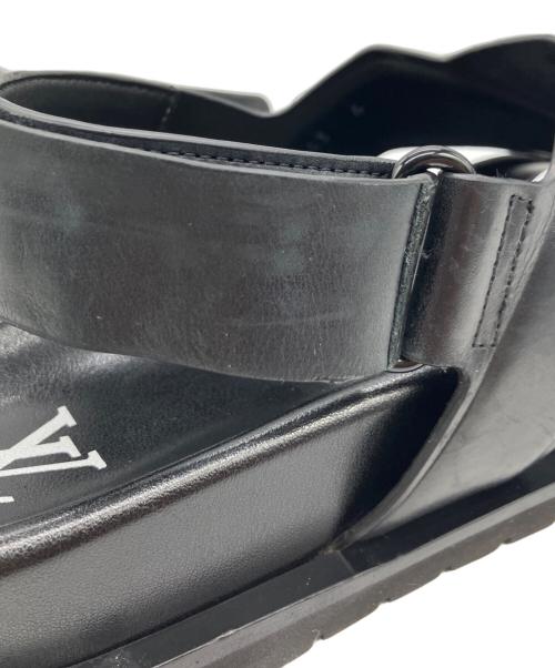 LOUIS VUITTON（ルイ ヴィトン）LOUIS VUITTON (ルイ ヴィトン) サンダル ブラック サイズ:6の古着・服飾アイテム