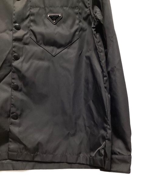 PRADA（プラダ）PRADA (プラダ) シャツジャケット ブラック サイズ:Sの古着・服飾アイテム