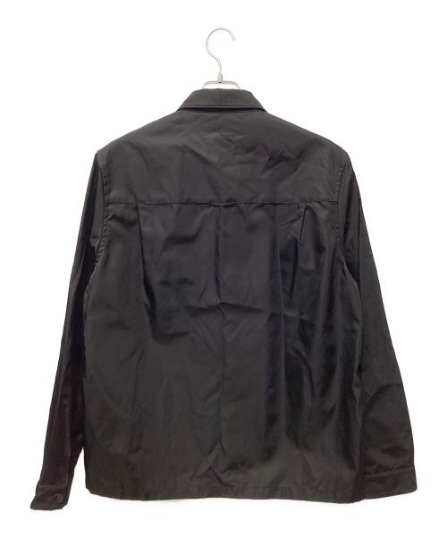 PRADA（プラダ）PRADA (プラダ) シャツジャケット ブラック サイズ:Sの古着・服飾アイテム