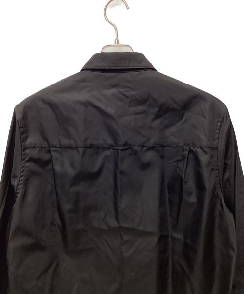 PRADA（プラダ）PRADA (プラダ) シャツジャケット ブラック サイズ:Sの古着・服飾アイテム