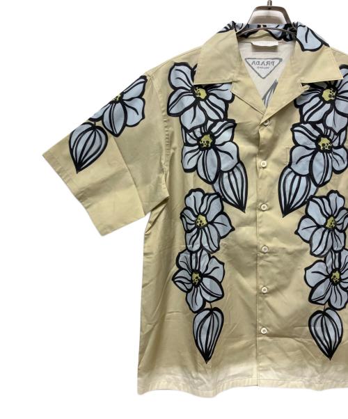 PRADA（プラダ）PRADA (プラダ) 半袖シャツ ベージュ サイズ:Ｍの古着・服飾アイテム