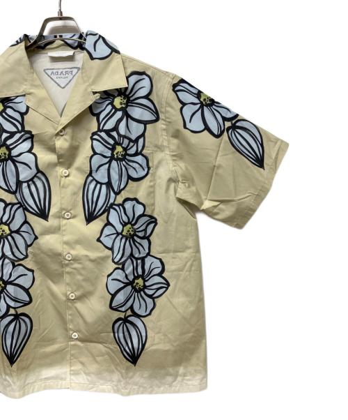 PRADA（プラダ）PRADA (プラダ) 半袖シャツ ベージュ サイズ:Ｍの古着・服飾アイテム