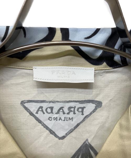 PRADA（プラダ）PRADA (プラダ) 半袖シャツ ベージュ サイズ:Ｍの古着・服飾アイテム