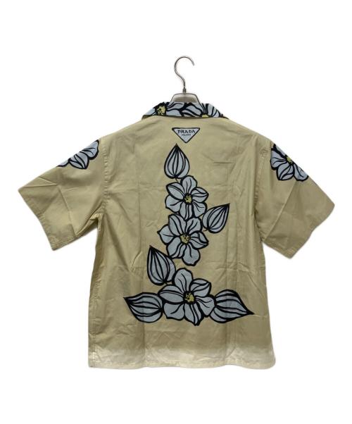 PRADA（プラダ）PRADA (プラダ) 半袖シャツ ベージュ サイズ:Ｍの古着・服飾アイテム