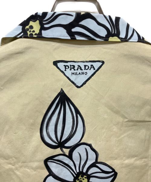 PRADA（プラダ）PRADA (プラダ) 半袖シャツ ベージュ サイズ:Ｍの古着・服飾アイテム