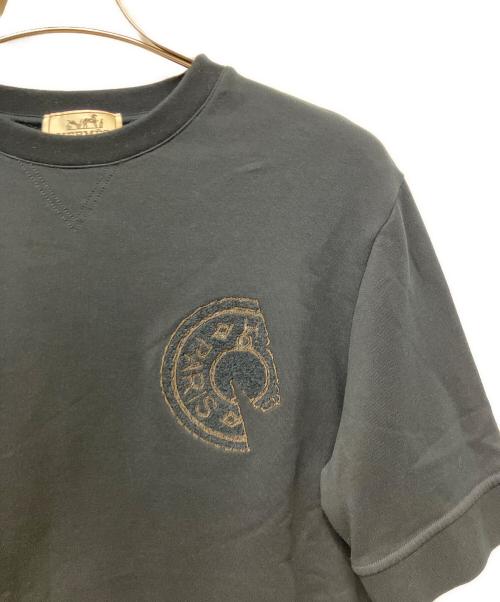 HERMES（エルメス）HERMES (エルメス) Tシャツ ブラック サイズ:Ｍの古着・服飾アイテム