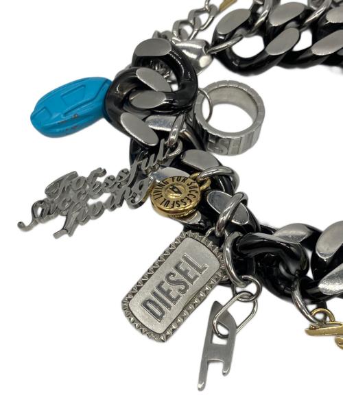DIESEL（ディーゼル）DIESEL (ディーゼル) ブレスレット ブラックの古着・服飾アイテム