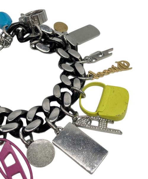 DIESEL（ディーゼル）DIESEL (ディーゼル) ブレスレット ブラックの古着・服飾アイテム