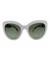 DOLCE & GABBANA (ドルチェ＆ガッバーナ) サングラス ホワイト×グリーン：11000円