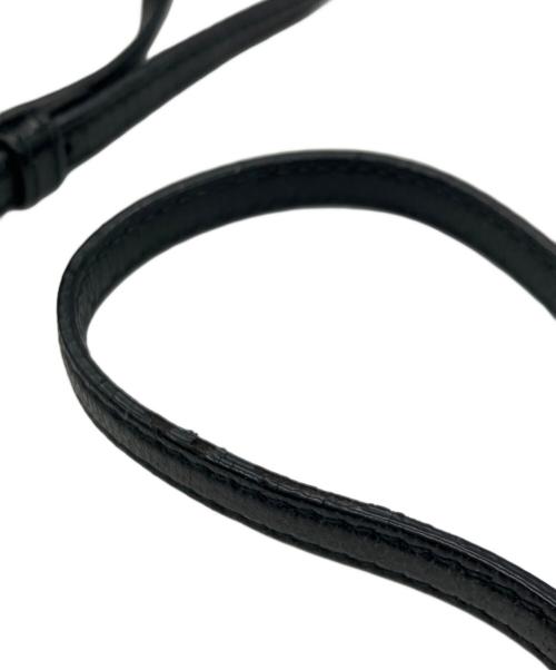 MIU MIU（ミュウミュウ）MIU MIU (ミュウミュウ) ミニショルダーバッグ ブラックの古着・服飾アイテム