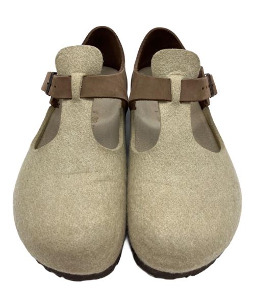 BIRKENSTOCK（ビルケンシュトック）BIRKENSTOCK (ビルケンシュトック) サンダル アイボリー サイズ: 24cmの古着・服飾アイテム