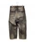 中古・古着 ANCELLM (アンセルム) AGING WIDE 5P DENIM PANTS ブラック サイズ:2：32000円