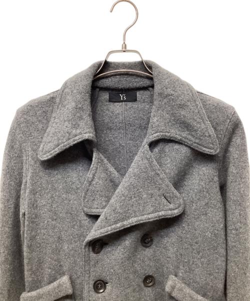 Y's（ワイズ）Y's (ワイズ) Pコート グレー サイズ:2の古着・服飾アイテム