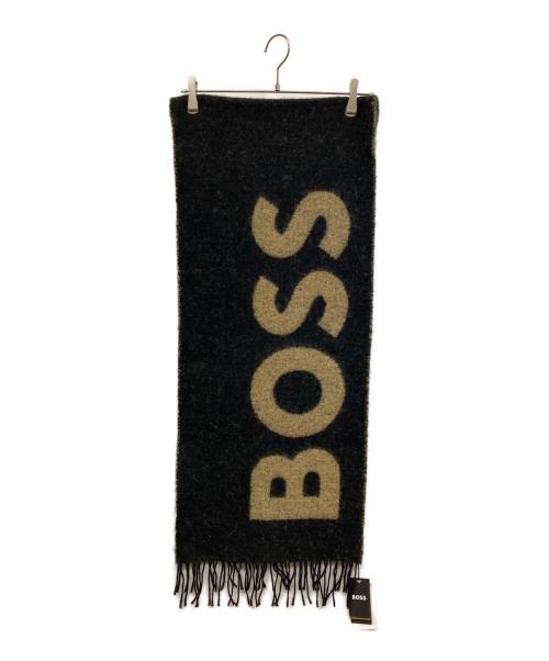 BOSS（ボス）BOSS (ボス) マフラー ブラウン 未使用品の古着・服飾アイテム