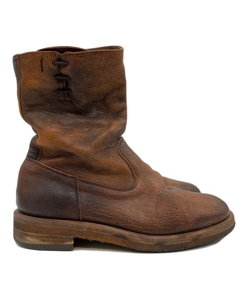 MOTO（モト）MOTO (モト) レザーブーツ ブラウン サイズ:FREEの古着・服飾アイテム