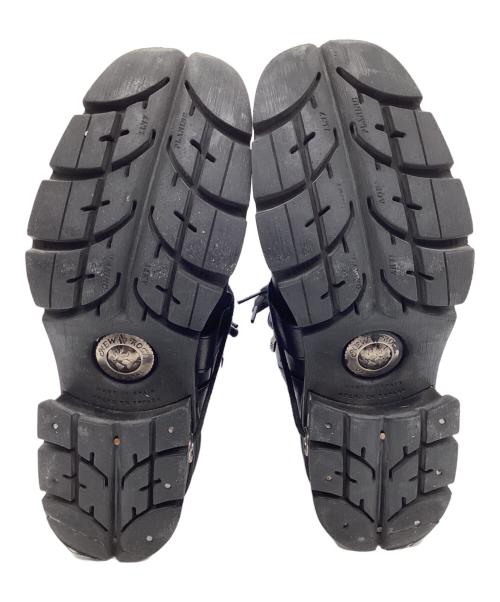 NEW ROCK（ニューロック）NEW ROCK (ニューロック) レザーブーツ ブラック サイズ:43の古着・服飾アイテム