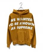 SUPREMEシュプリーム）の古着「プルオーバーパーカー」｜オレンジ