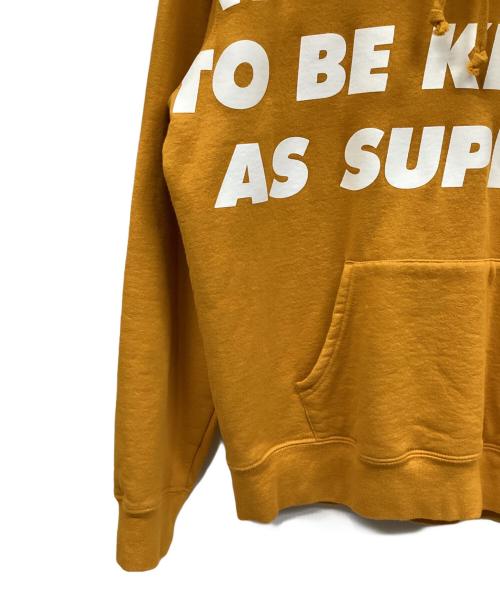 SUPREME（シュプリーム）Supreme (シュプリーム) プルオーバーパーカー オレンジ サイズ:Sの古着・服飾アイテム