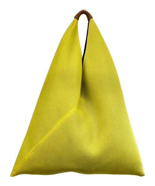 MM6 Maison Margiela（エムエムシックスメゾンマルジェラ）MM6 Maison Margiela (エムエムシックスメゾンマルジェラ) ハンドバッグ イエローの古着・服飾アイテム