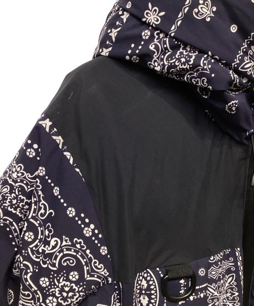 Bristol（ブリストル）Bristol (ブリストル) ダウンジャケット ネイビー×ブラック サイズ:Lの古着・服飾アイテム