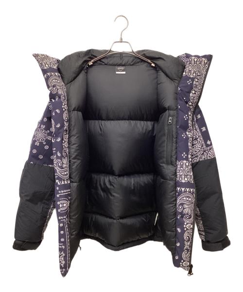 Bristol（ブリストル）Bristol (ブリストル) ダウンジャケット ネイビー×ブラック サイズ:Lの古着・服飾アイテム