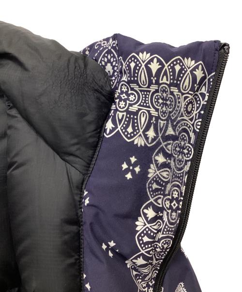 Bristol（ブリストル）Bristol (ブリストル) ダウンジャケット ネイビー×ブラック サイズ:Lの古着・服飾アイテム