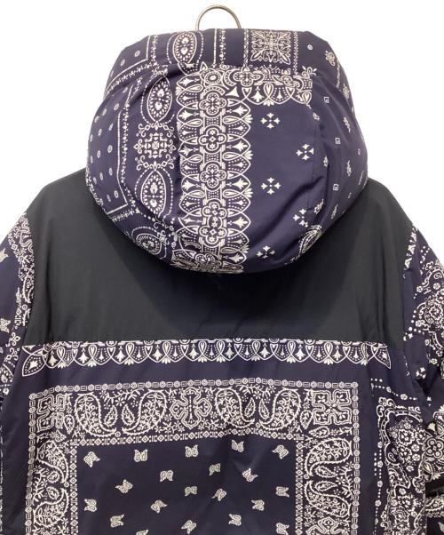 Bristol（ブリストル）Bristol (ブリストル) ダウンジャケット ネイビー×ブラック サイズ:Lの古着・服飾アイテム