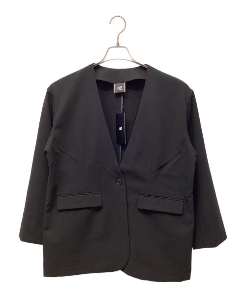 NEW BALANCE（ニューバランス）NEW BALANCE (ニューバランス) MET24 No Collar Jacket ブラック サイズ:L 未使用品の古着・服飾アイテム