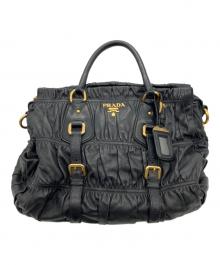 PRADA（プラダ）の古着「ハンドバッグ」｜ブラック