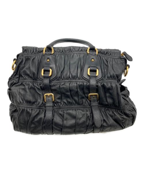 PRADA（プラダ）PRADA (プラダ) ハンドバッグ ブラックの古着・服飾アイテム