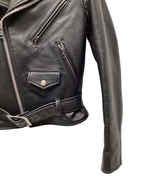 Hysteric Glamour（ヒステリックグラマー）Hysteric Glamour (ヒステリックグラマー) レザーライダースジャケット ブラック サイズ:Freeの古着・服飾アイテム