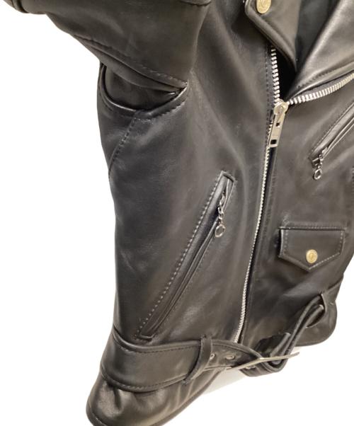 Hysteric Glamour（ヒステリックグラマー）Hysteric Glamour (ヒステリックグラマー) レザーライダースジャケット ブラック サイズ:Freeの古着・服飾アイテム