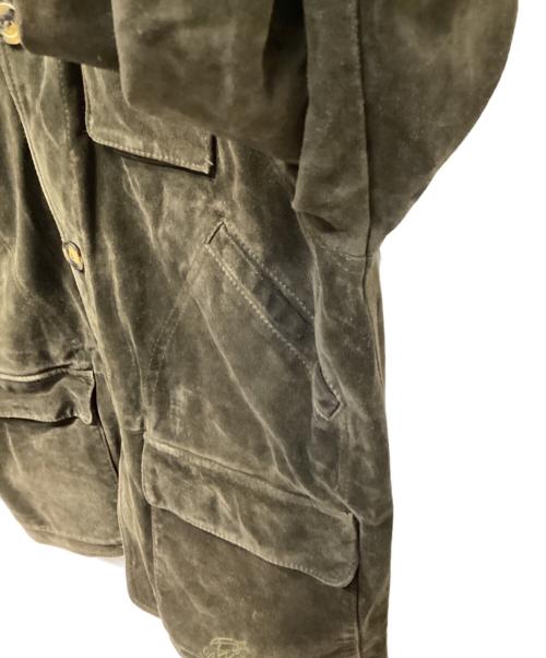 Peak Performance（ピーク・パフォーマンス）Peak Performance (ピーク・パフォーマンス) スウェードジャケット ブラウン サイズ:Mの古着・服飾アイテム