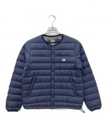DANTON（ダントン）の古着「ライトダウンジャケット」｜ネイビー