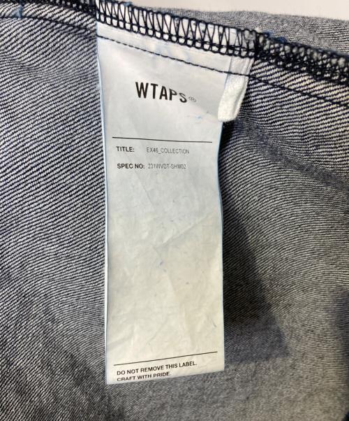 WTAPS（ダブルタップス）WTAPS (ダブルタップス) JMOD LS COTTON DENIM PASTHG インディゴ サイズ:3の古着・服飾アイテム