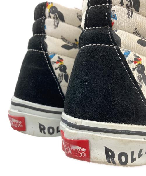 VANS（ヴァンズ）VANS (ヴァンズ) ROLLICKING (ローリッキング ウエアハウス) ハイカットスニーカー ブラック サイズ:27cmの古着・服飾アイテム