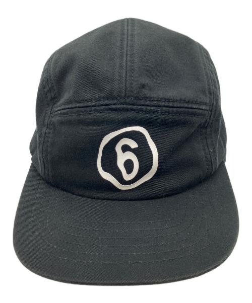 MM6 Maison Margiela（エムエムシックスメゾンマルジェラ）MM6 Maison Margiela (エムエムシックスメゾンマルジェラ) キャップ ブラック サイズ:11の古着・服飾アイテム