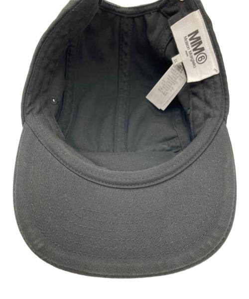 MM6 Maison Margiela（エムエムシックスメゾンマルジェラ）MM6 Maison Margiela (エムエムシックスメゾンマルジェラ) キャップ ブラック サイズ:11の古着・服飾アイテム