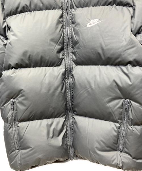 NIKE（ナイキ）NIKE (ナイキ) クラブパファージャケット グレー サイズ:Sの古着・服飾アイテム