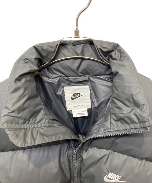 NIKE（ナイキ）NIKE (ナイキ) クラブパファージャケット グレー サイズ:Sの古着・服飾アイテム