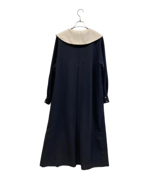 SHIPS any（シップスエニィ）SHIPS any (シップスエニィ) 長袖ワンピース ネイビー サイズ:FREEの古着・服飾アイテム