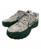 NIKEナイキ）の古着「ローカットスニーカー」｜ホワイト×グリーン