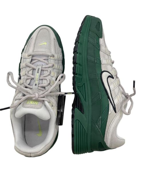 NIKE（ナイキ）NIKE (ナイキ) ローカットスニーカー ホワイト×グリーン サイズ:27.5cm 未使用品の古着・服飾アイテム