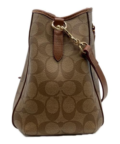 COACH（コーチ）COACH (コーチ) 2WAYショルダーバッグ ベージュの古着・服飾アイテム