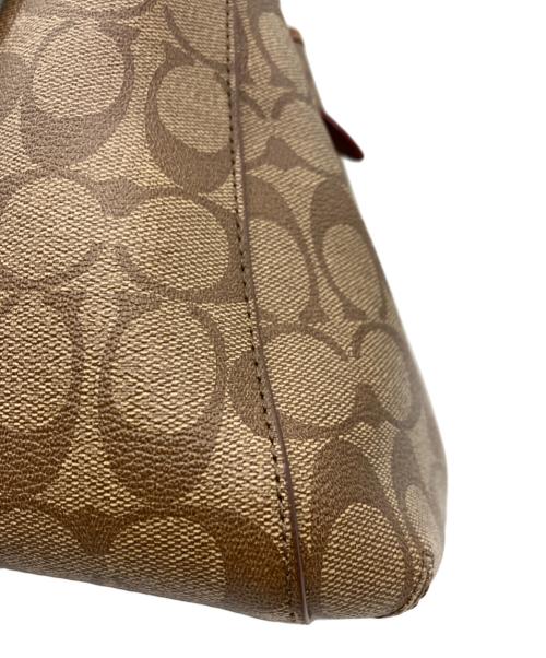 COACH（コーチ）COACH (コーチ) 2WAYショルダーバッグ ベージュの古着・服飾アイテム