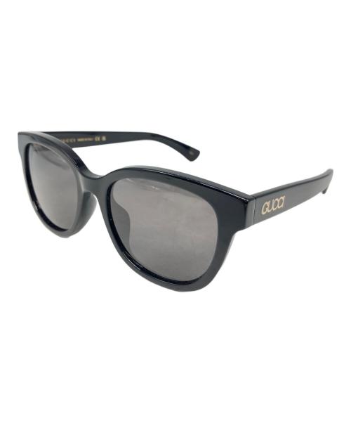GUCCI（グッチ）GUCCI (グッチ) サングラス ウェリントン GG1797SK 	ブラック ブラック サイズ:SIZE Lの古着・服飾アイテム