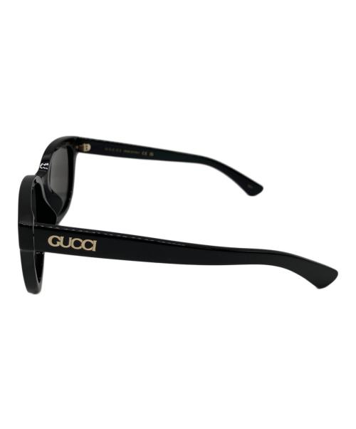 GUCCI（グッチ）GUCCI (グッチ) サングラス ブラック サイズ:SIZE Lの古着・服飾アイテム