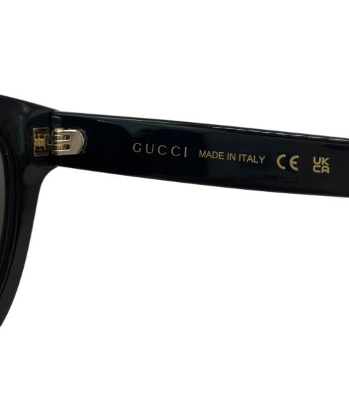 GUCCI（グッチ）GUCCI (グッチ) サングラス ブラック サイズ:SIZE Lの古着・服飾アイテム