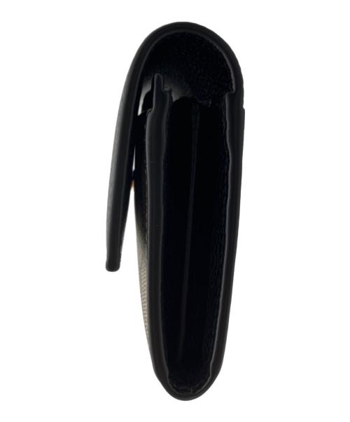 GUCCI（グッチ）GUCCI (グッチ) 2つ折り財布 ブラック×ベージュの古着・服飾アイテム